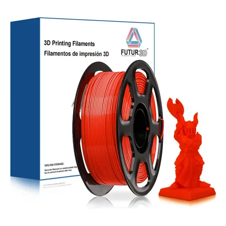 Filamento Pla Vermelho FUTUR 3D Impressão 3d High Speed 1kg 1.75mm