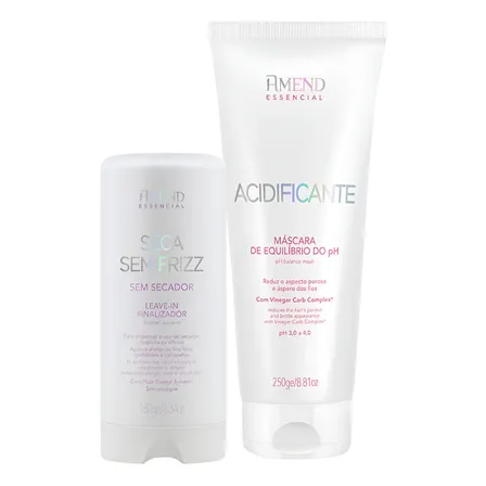 Kit Amend Acidificante Equilíbrio e Leave-in Antifrizz