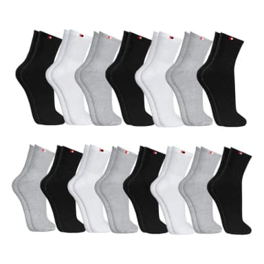 Kit 15 Pares Meias Sport Algodão Cano Médio Sandrini Confort Sortidos 39-43