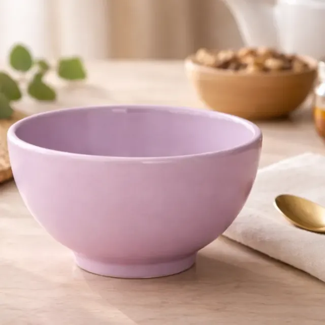 Bowl Ceramica Alleanza 350ml Diversas Cores Malva Malva