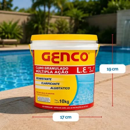 Cloro Genco LE 3 Em 1 10kg