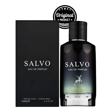 Perfume Masculino Arabe Salvo Eau de Parfum Alhmabra 100ml C/