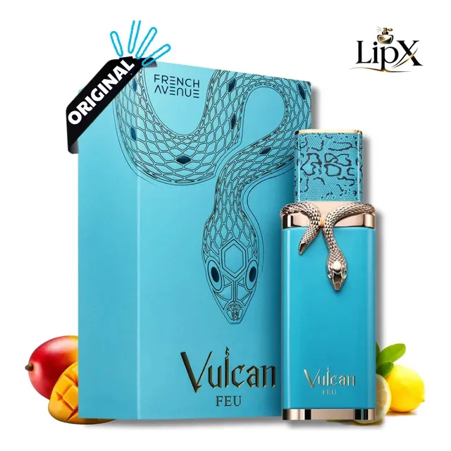 Perfume Arabe Vulcan Feu Citrico Frutado Edp 100ml