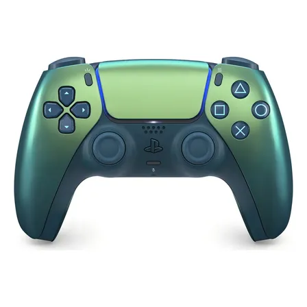 Controle sem fio DualSense Chroma Teal PS5 Sony CFI-ZCT1W cor verde