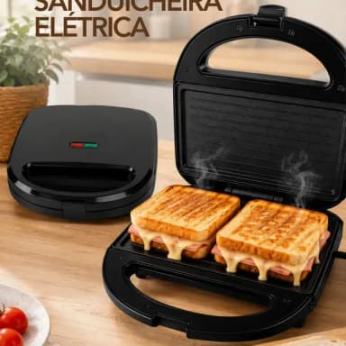 BETOLAR Sanduicheira 2 em 1 BTL1204 - Preto