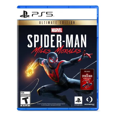 Spider-Man: Miles Morales Ultimate Edition PlayStation 5 (Físico)