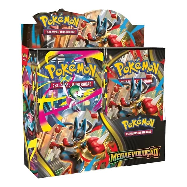 Booster Pacote C/ 6 Cartas Pokémon Copag