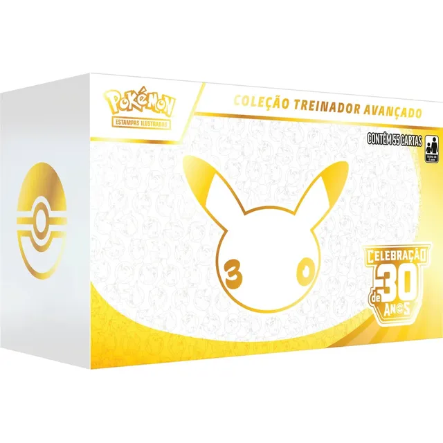 Pokémon Etb Celebração De 30 Anos Treinador Avançado