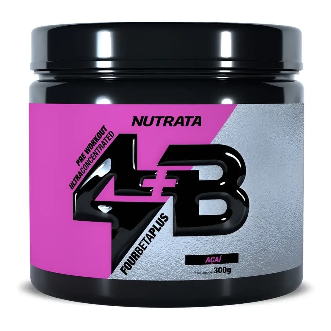 Pré Treino 4B 300g Açaí Nutrata