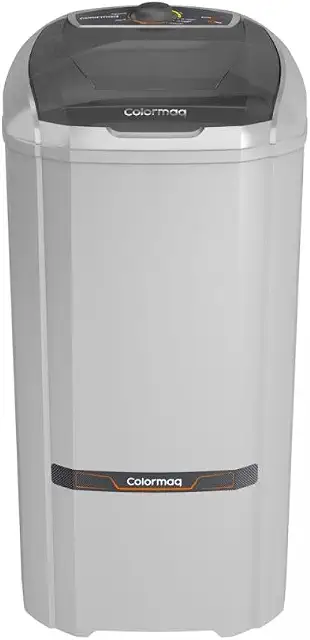Colormaq Maquina de Lavar Roupa Semi Automatica Tanquinho 10kg LCS10 Prata 127V