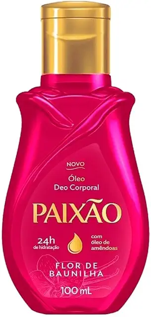 Paixão Óleo Corporal Paixão Flor de Baunilha com ação desodorante 100ml