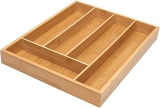 Mimo Style Porta Talheres Ecokitchen, Produzido em Bambu de Ótima Qualidade, Resistente, Durável e 100% Ecológico, Possui ...