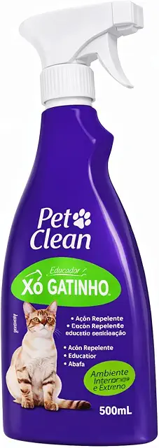 Pet Clean Educador Sanitário Xô Gatinho para Gatos 500 ml