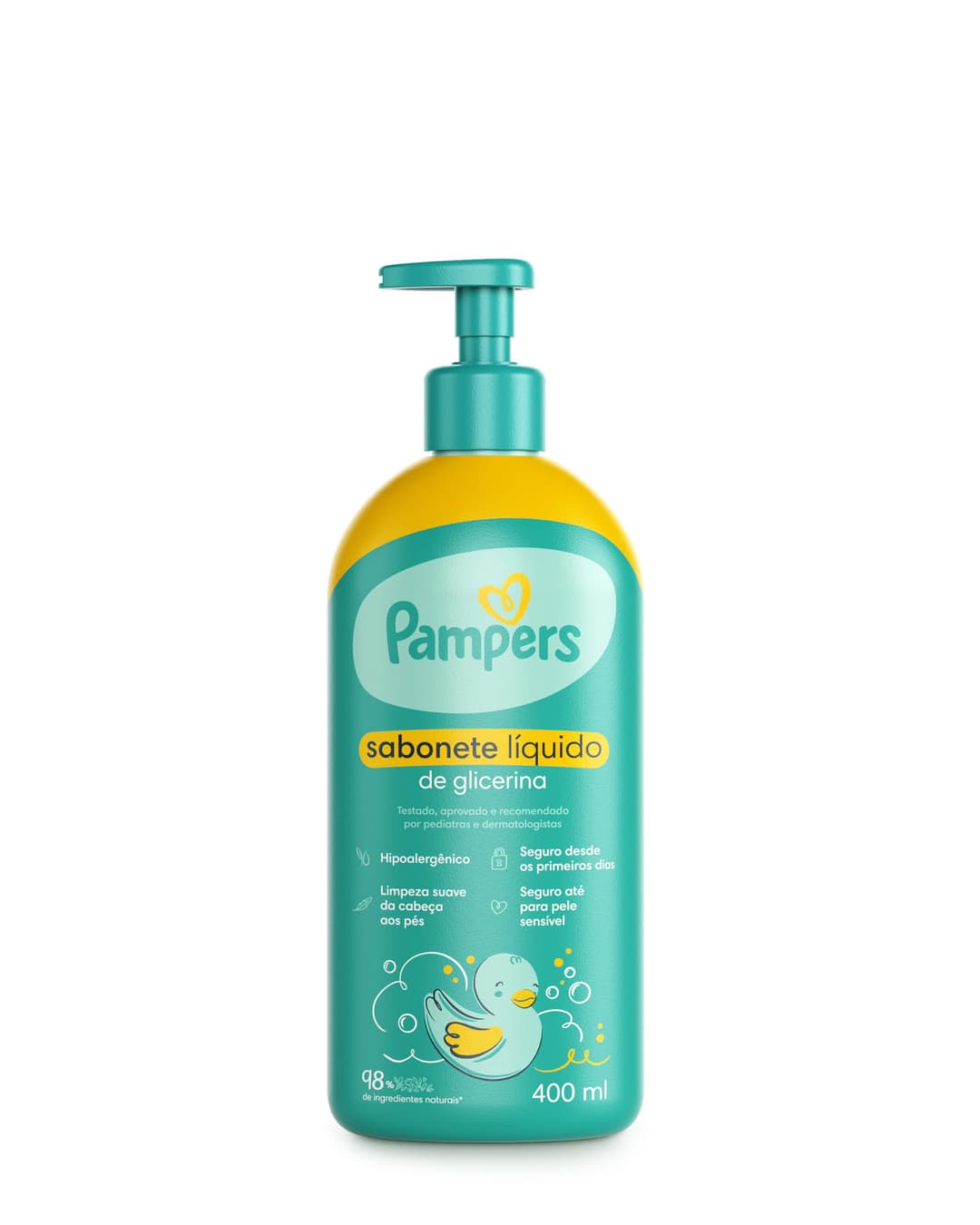 Pampers Sabonete Liquido Glicerina 400ml