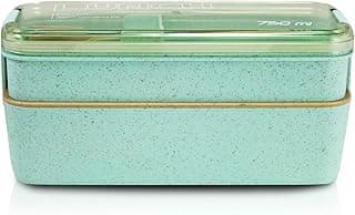 Pote Marmita Ecológica de 2 Andares 750ml Jacki Design - Verde