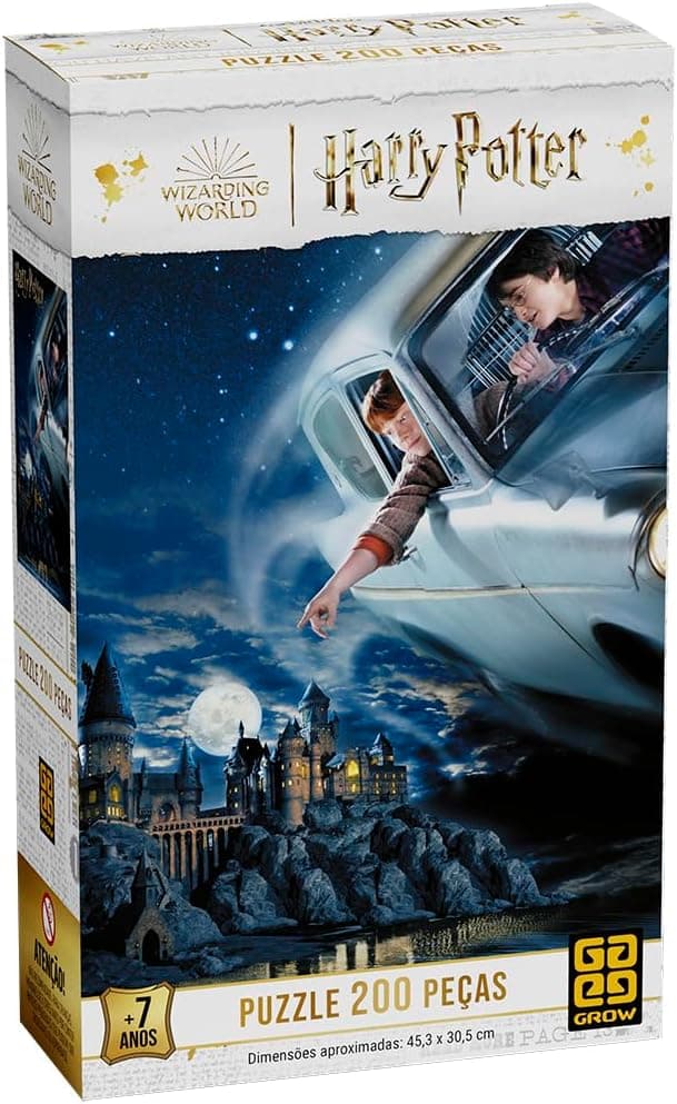 QUBRA CABEÇA 200 PEÇAS HARRY POTTER