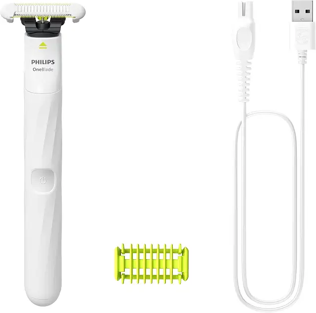 GreenCircle Sustainable Energy Practices Philips OneBlade Intimate Aparador de Pelos Íntimos para Mulheres