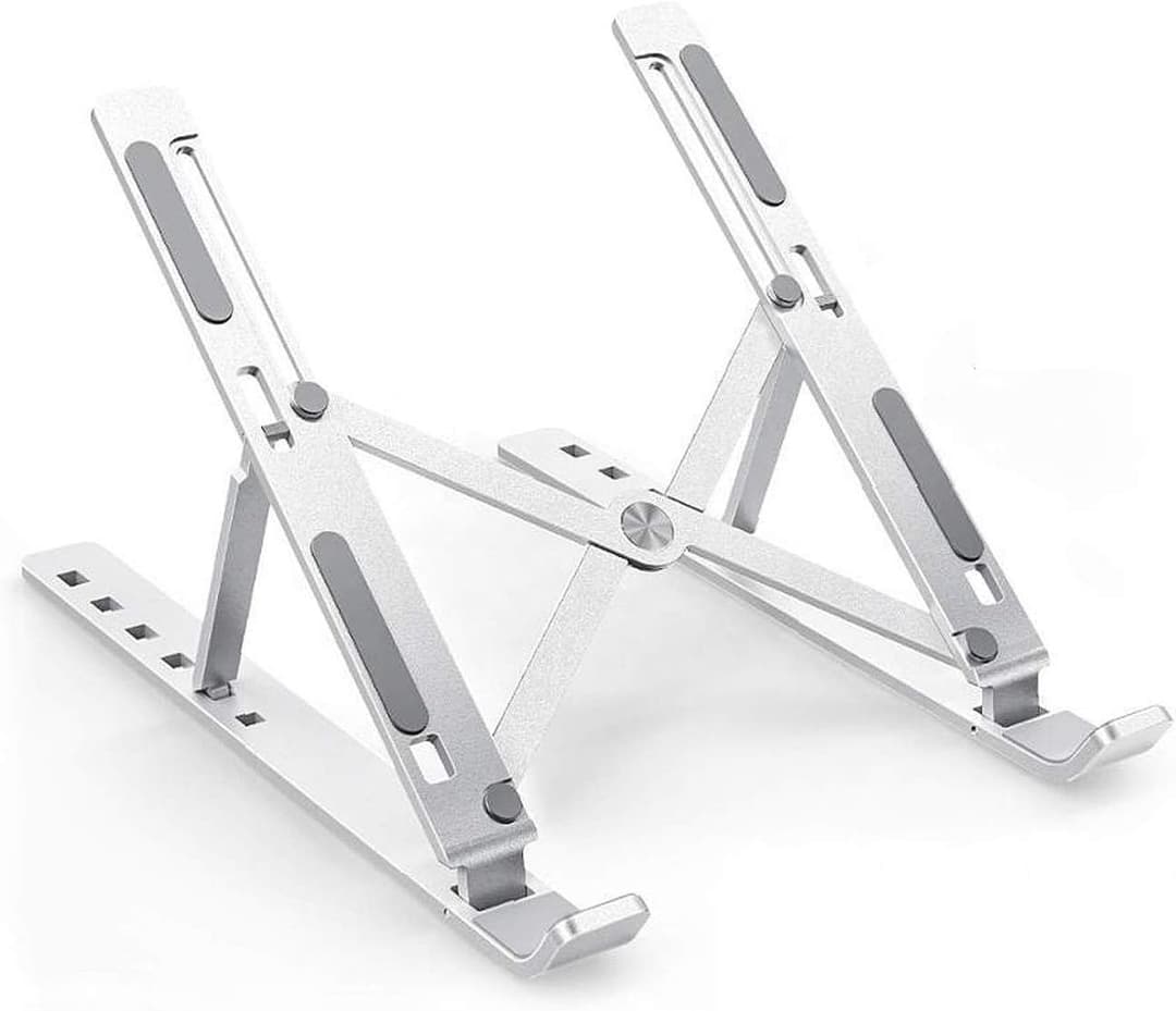 Suporte Para Notebook E MacBook em Alumínio com Altura Ajustável