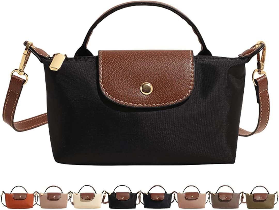 Mini bolsa tiracolo Colorblock, bolsas de mão com alça ajustável para mulheres, bolsa de ombro feminina