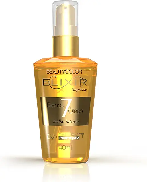 E.lixir Blend de 7 Óleos - Brilho e Luminosidade - BEAUTYCOLOR - 40ml