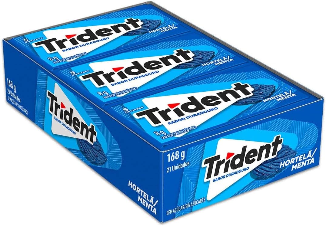 Chiclete Trident Hortelã
