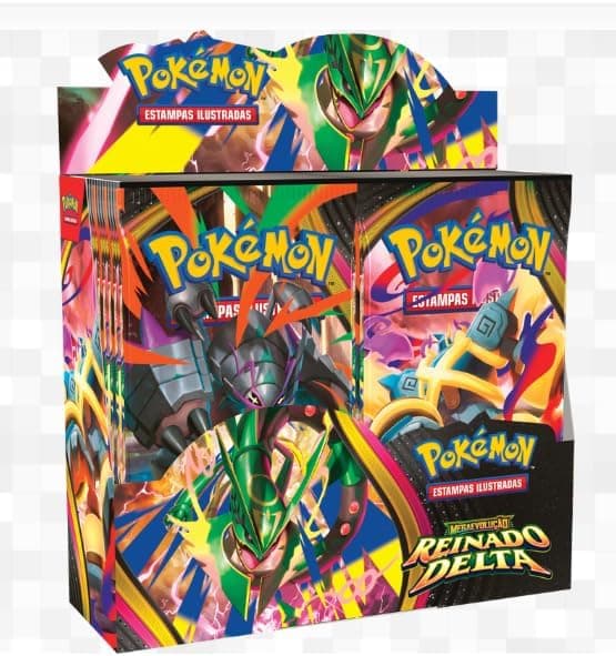 Pokémon TCG: Mega Evolution - Reinado Delta - Booster Box - Português