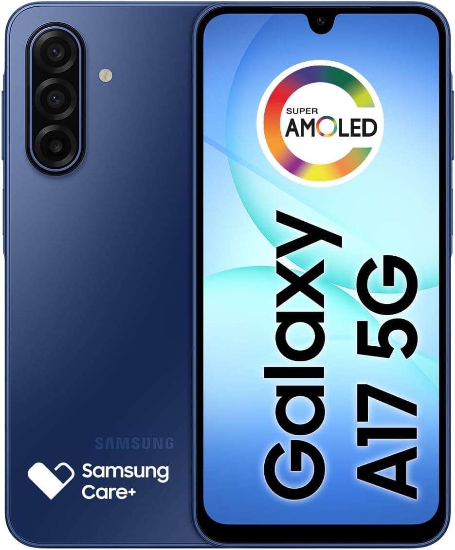 Celular Samsung Galaxy A17 5G, 128GB, 4GB, 50MP Tela 6.7" - Azul