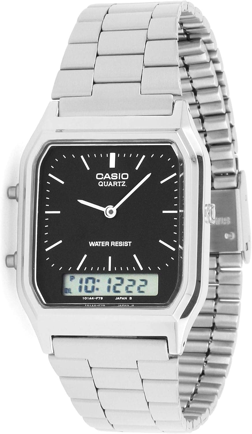 Casio AQ-230A-1DMQYEF Mens Combi pulseira relógio