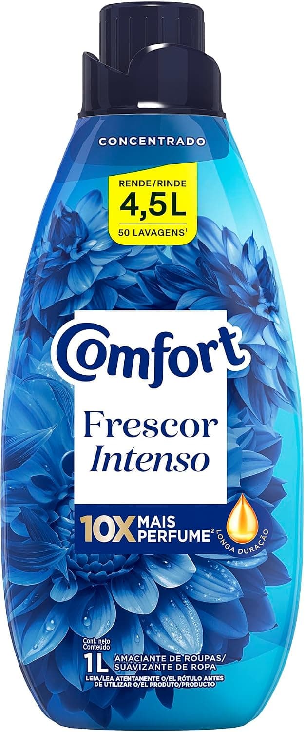 Comfort Amaciante Concentrado Frescor Intenso 1 L