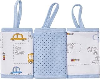 Papi Textil Paninho De Boca Papi Malhas C/Prendedor De Chupeta Est 28Cm X 28Cm Contem 03 Un