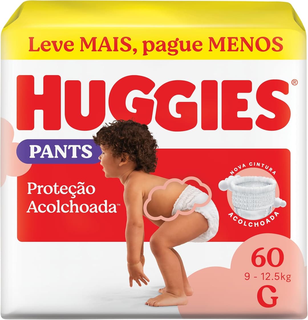 Fralda Pants Huggies Supreme Care, Tamanho G, 60 Unidades