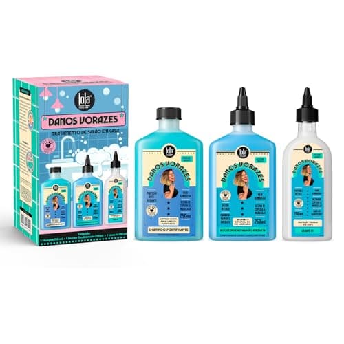 Kit Danos Vorazes Lola From Rio Shampoo + Condicionador + Leave in  😱