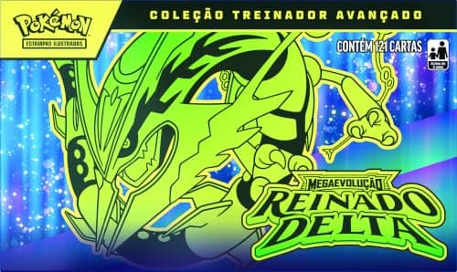 Pokémon TCG: Mega Evolution - Reinado Delta - Advanced Trainer Box - Português