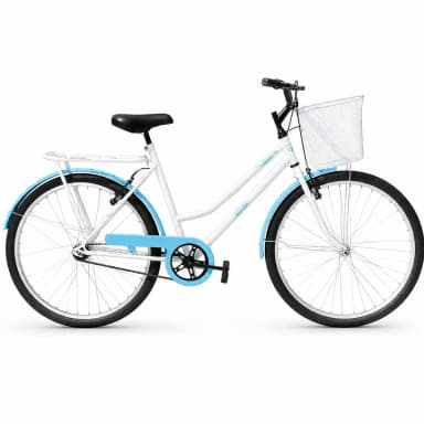 Bicicleta Feminina Aro 26 Poty Com Cestinha - Forss