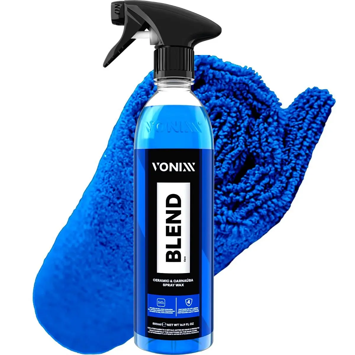 Blend Spray Cera Liquida Carnauba Vitrificador Cristalizadora Vonixx