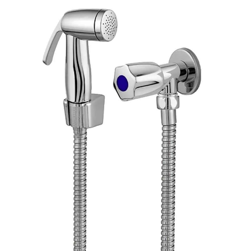 Ducha Higiênica Completa Metal Cromado Engate Flexível 1,20 Metros Classic Beltempo