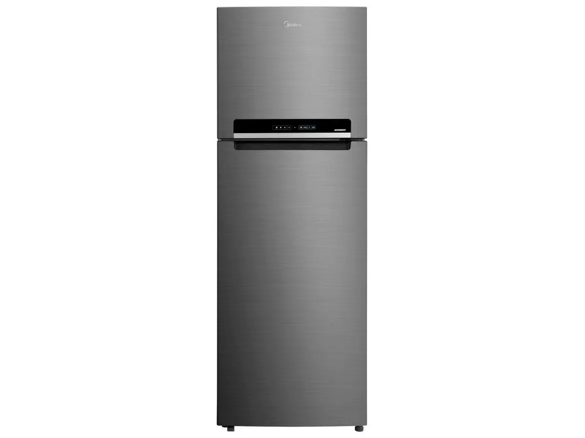 Geladeira/Refrigerador Midea Frost Free Duplex Inox 394L MDRT533EVD462