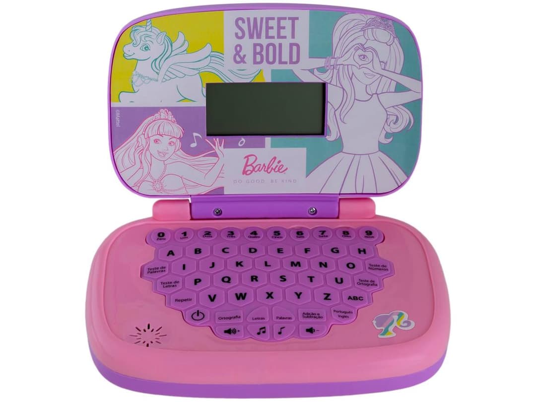 Laptop Infantil Barbie Musical - Candide