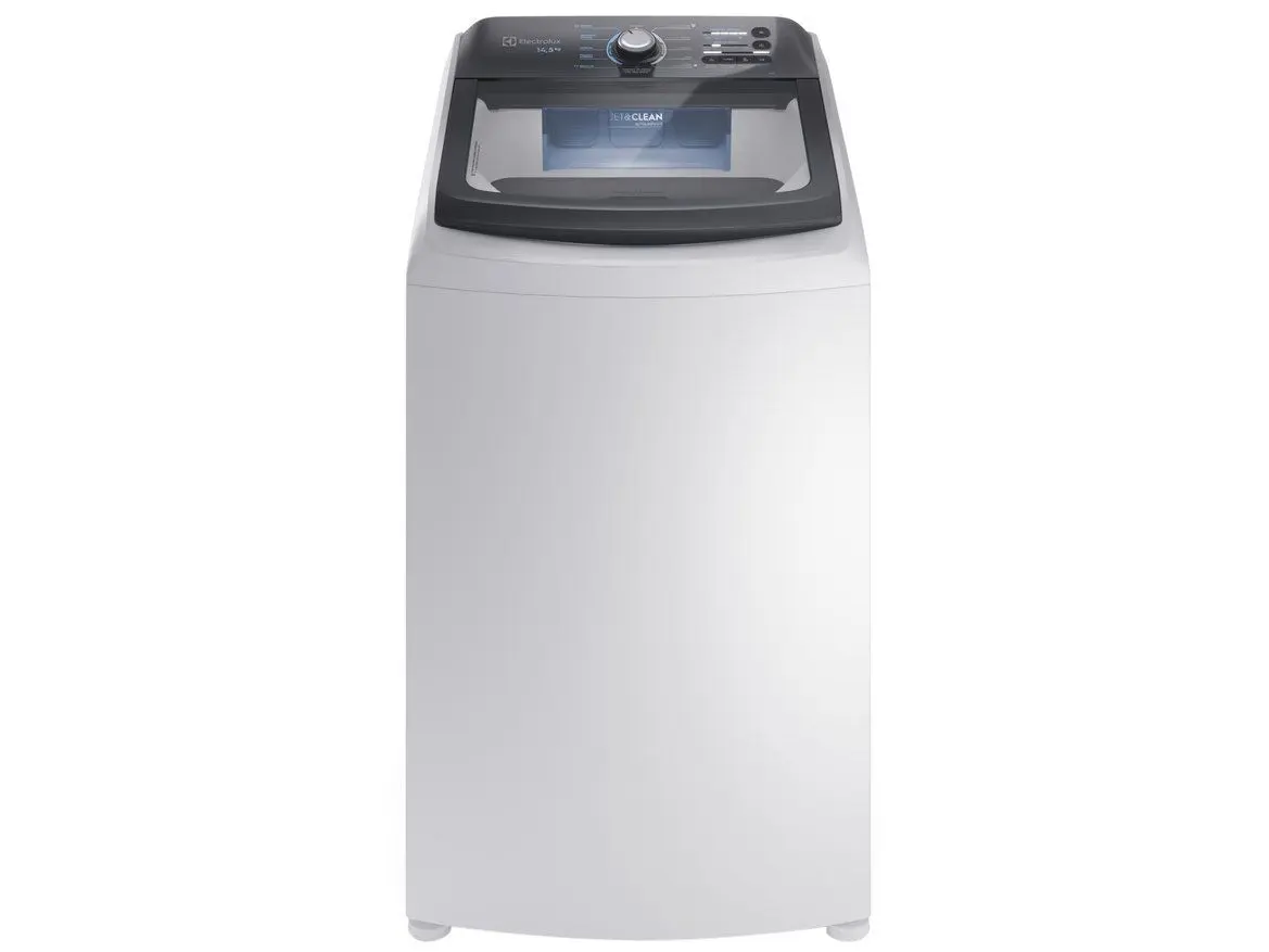 Lavadora de Roupas Electrolux 14,5kg Cesto Inox 11 Programas de Lavagem Branco Efficient LEE15