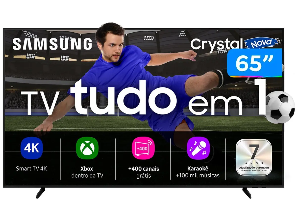 Smart TV UN65U8100FGXZD 65 4K Wi-Fi Tizen Samsung