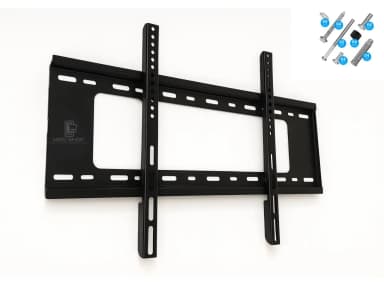 Suporte Para Tv 32 a 85 Lcd Led Oled Qled Fixo Samsung LG TCL Philips Universal de Parede Ultra Slim 50 55 58 60 65 70 75 80 85 86 Polegadas - Fertak