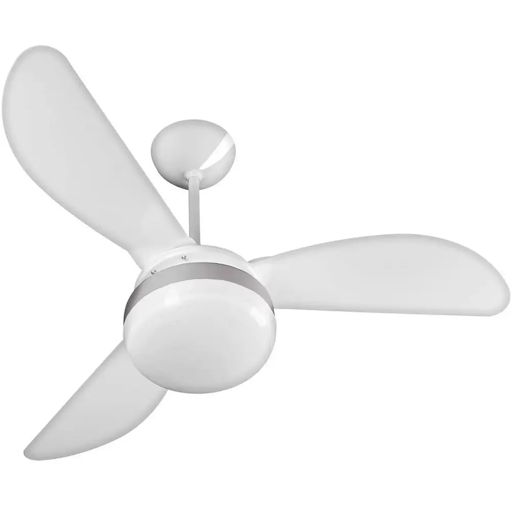 Ventilador de Teto Ventisol Fênix Inverter Branco/Silver Controle Remoto e Placa LED 20W Integrada Bivolt
