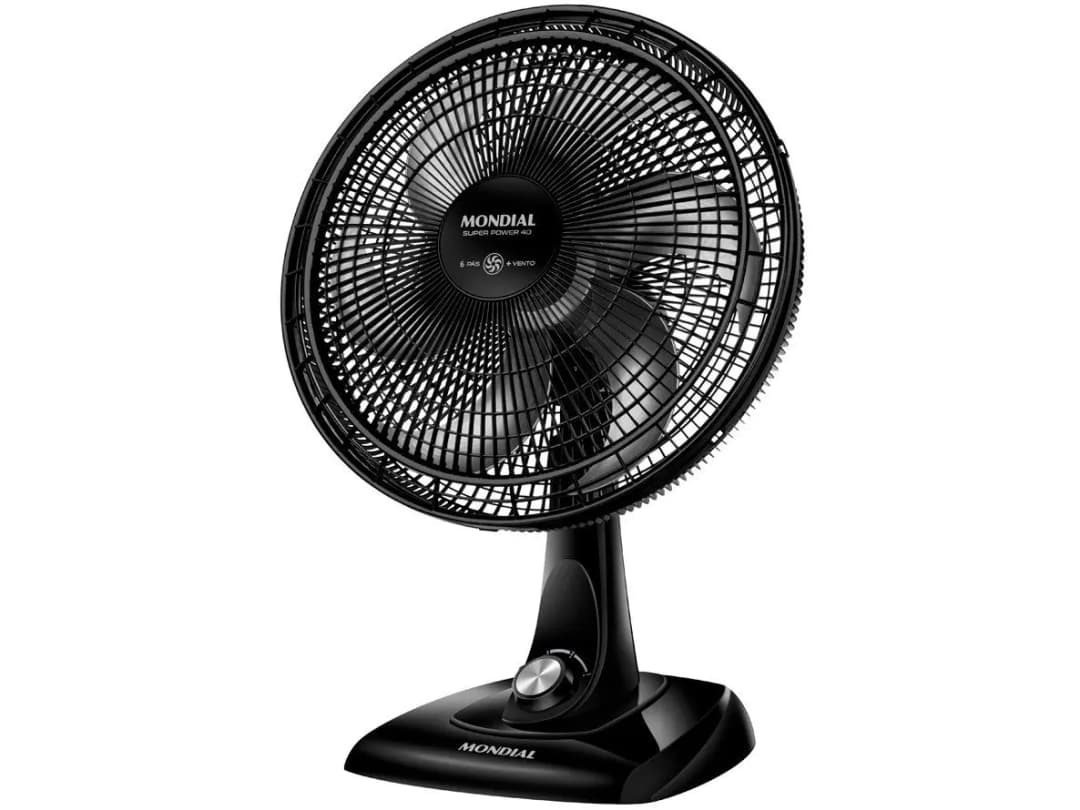 Ventilador Mondial Super Power 40cm 6 Pas 3 Velocidades 140W