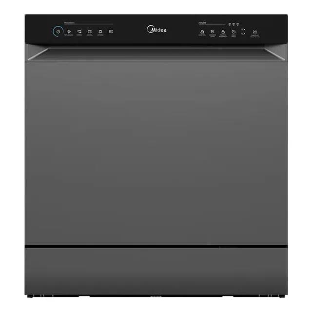 Lava Louças 8 Serviços Cinza Touch Plus Midea 110v