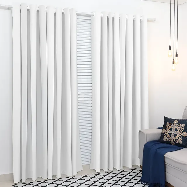 Cortina Oxford Tecido Premium Grosso 300x250 Sala Quarto