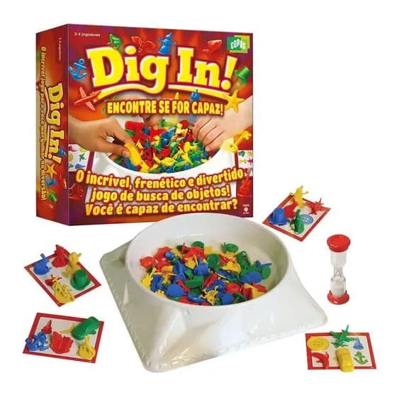 Jogo De Descoberta Dig In Encontre Se For Capaz