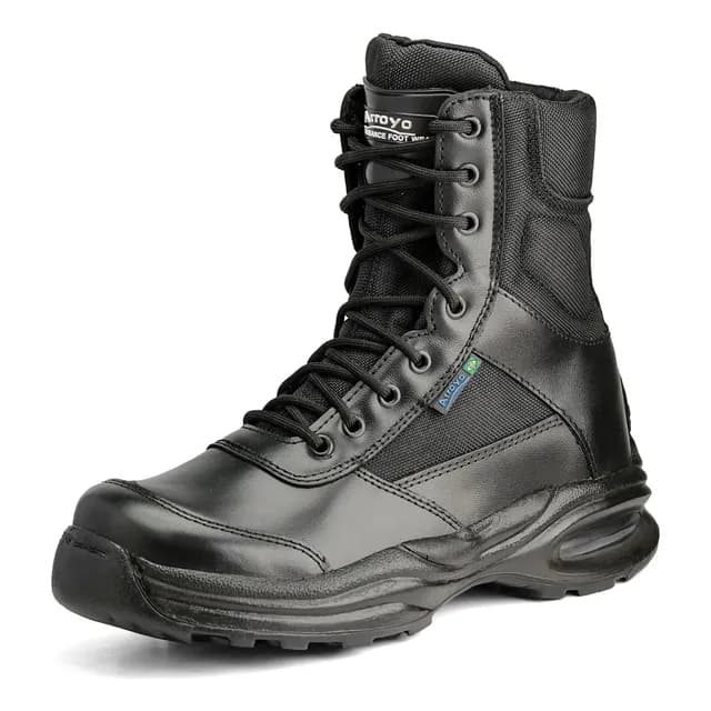 Bota Coturno Couro Arr01 Arroyo Air Militar