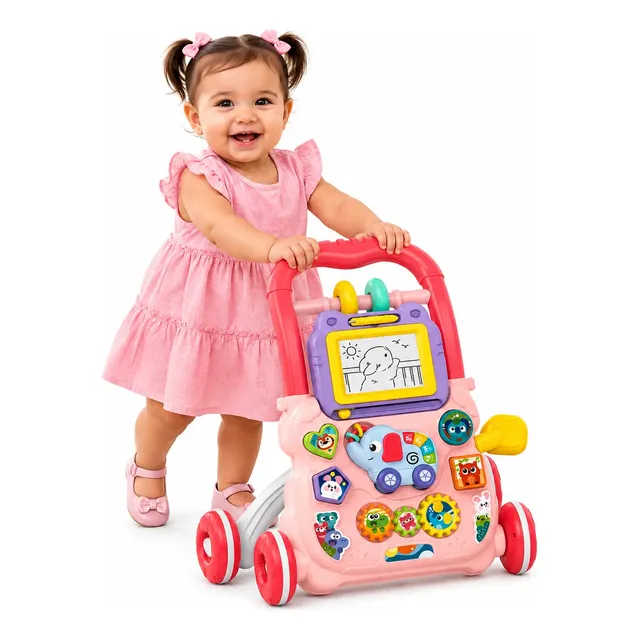 Andador Infantil Brinquedo Educativo Musical Didático Bebê