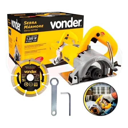 Serra Mármore Profissional Vonder Smv1300s 1300w Tip/maquita