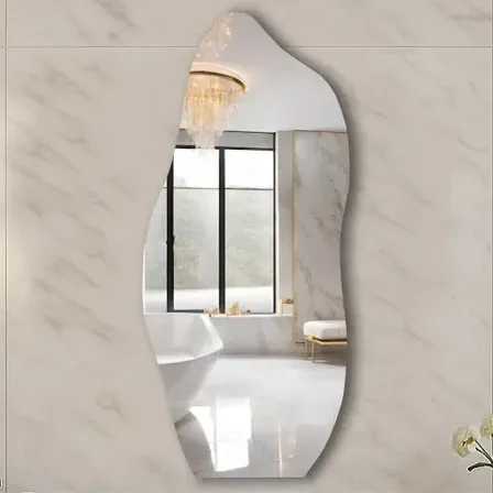 Espelho Orgânico 70cm Decoração Retrô Sala Variados